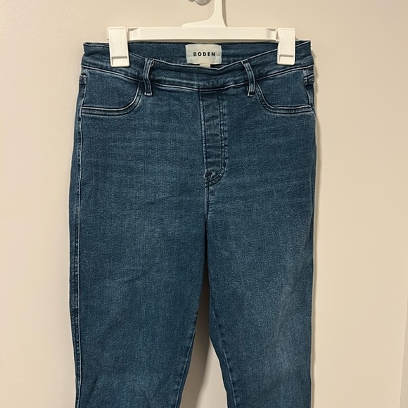 Boden Pull On Denim Jeans Skinny Size 30 by 32 - Picture 1 of 5